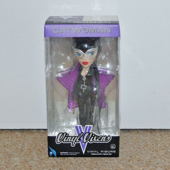 2015 Funko Vinyl Sugar DC Comics Vinyl Vixens Catwoman Figure Brand New MIB - Picture 1 of 7